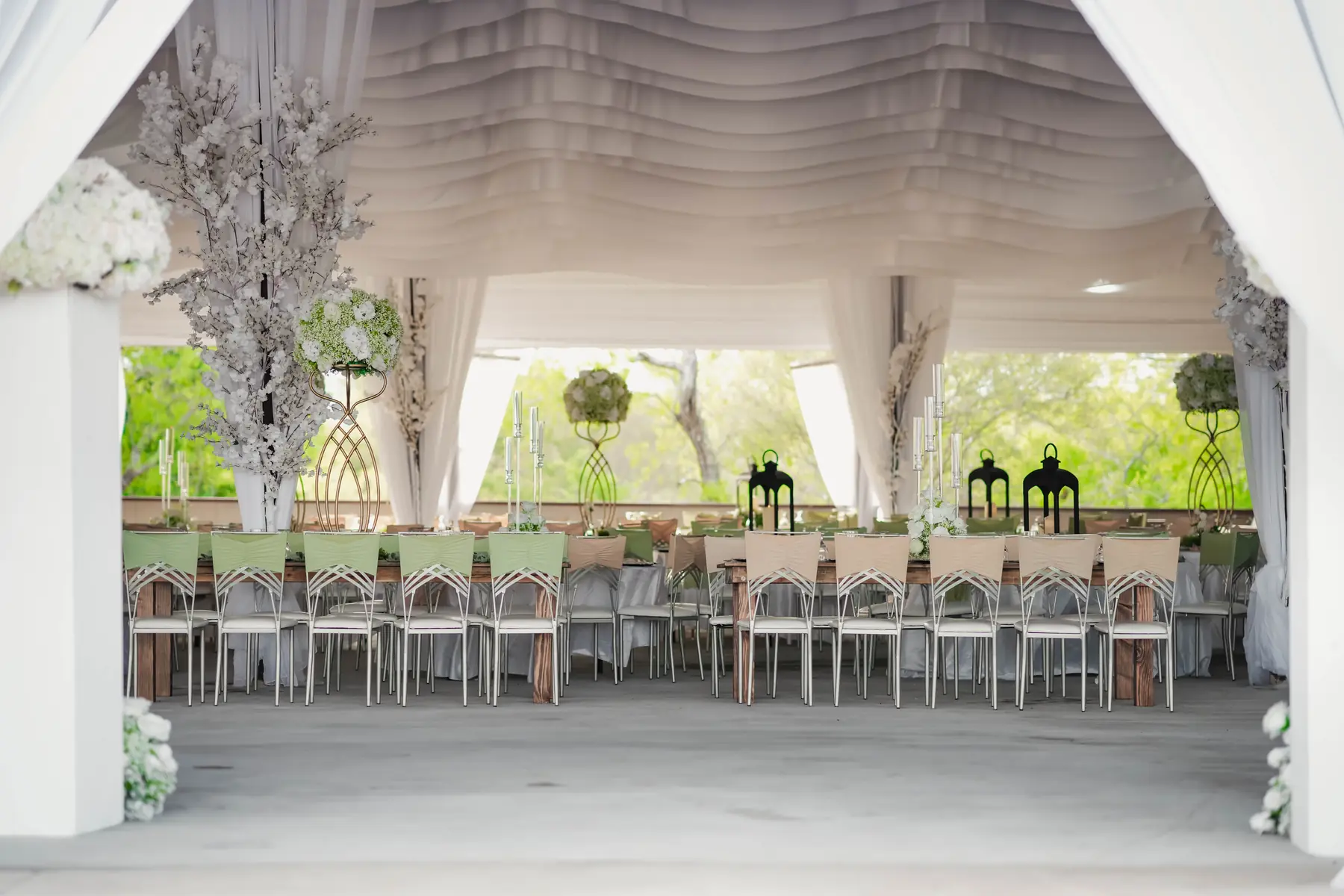 Pavilion open sides at Imperial Event Center 2